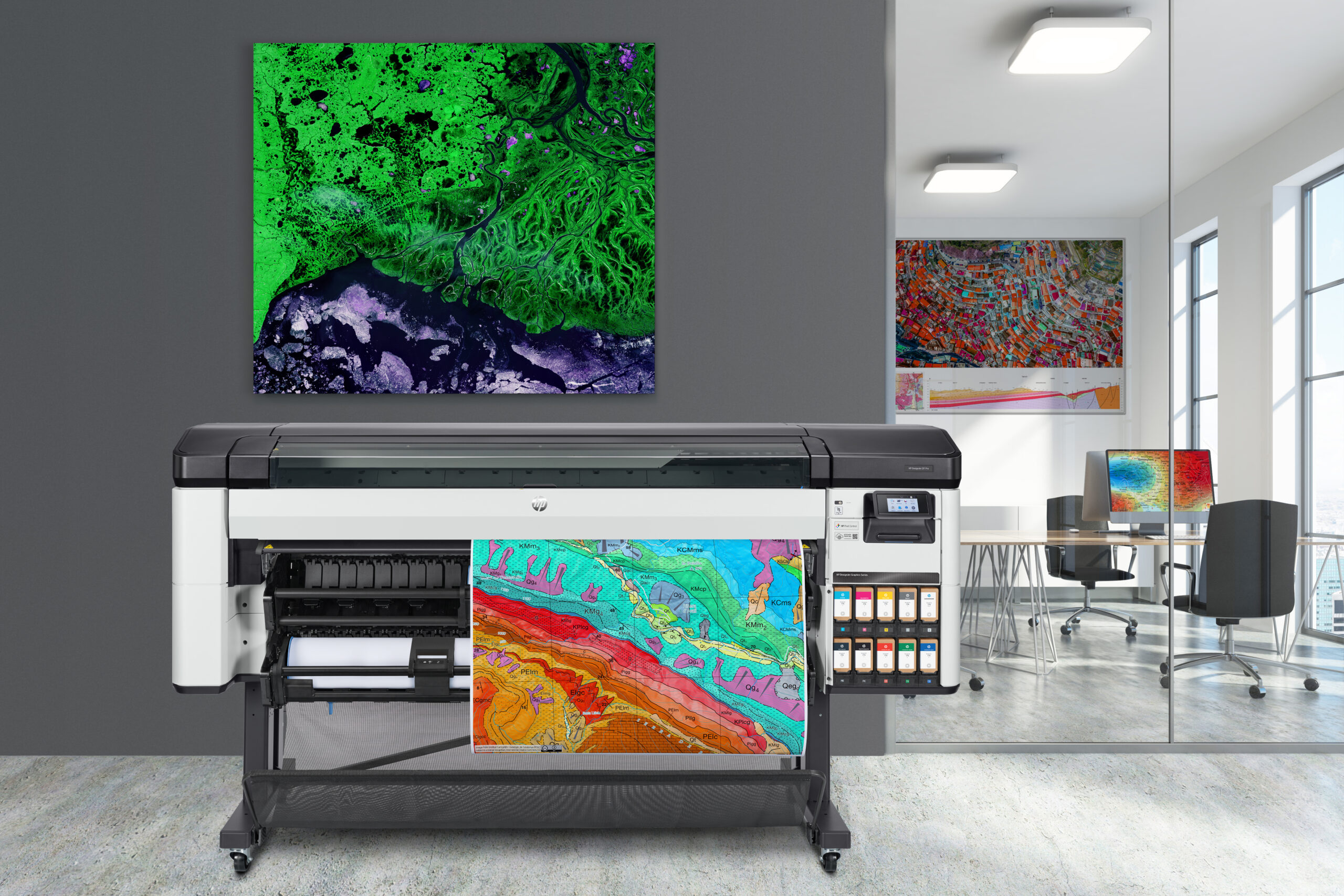 HP DesignJet Z9 Pro GIS Enviro 03 without people scaled